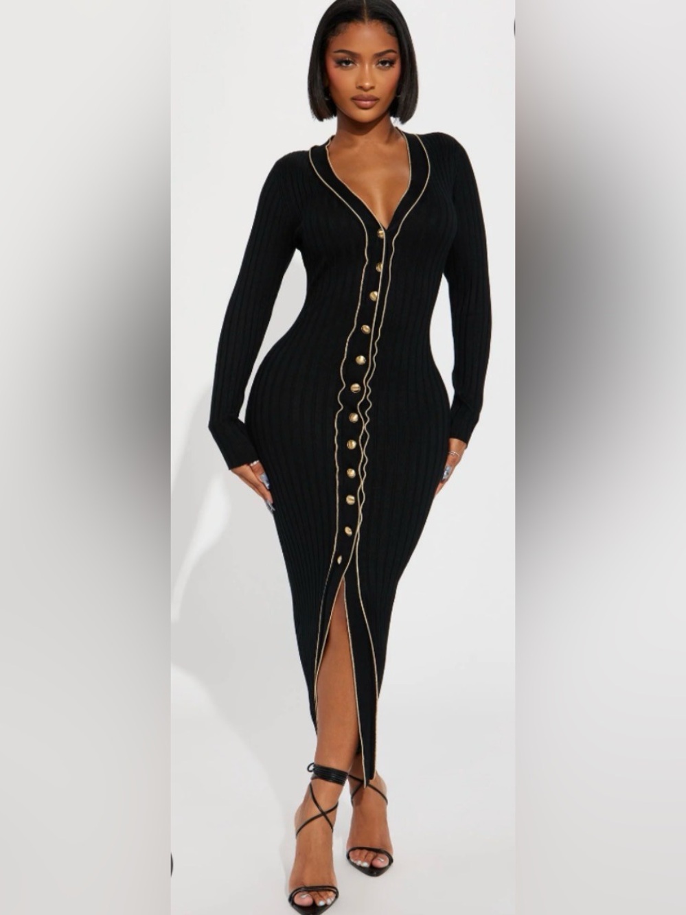 NWT Fashion Nova Stephanie Sweater Maxi Dress